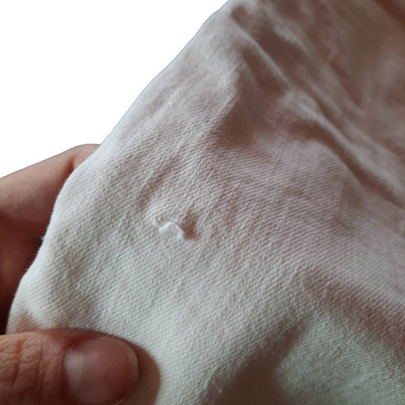 Mother Womens Dazzler Cropped 23 Jeans White Red Stretch Mid Rise Pockets Denim - Picture 11 of 12